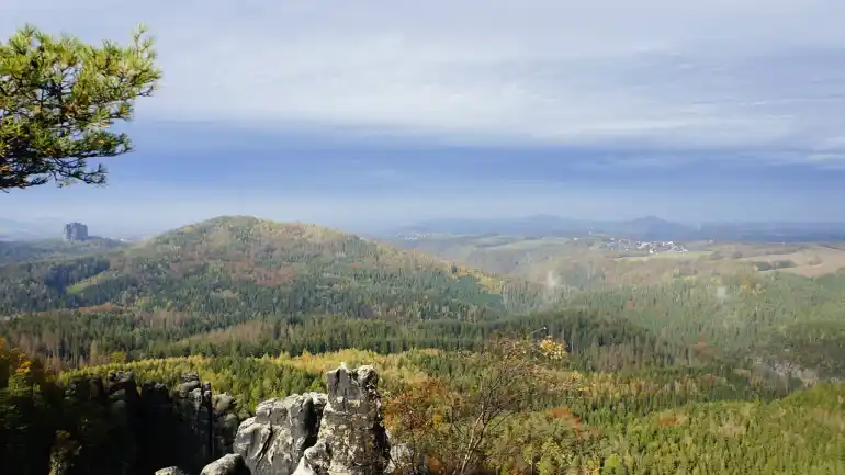 autunno sassonia natura germania