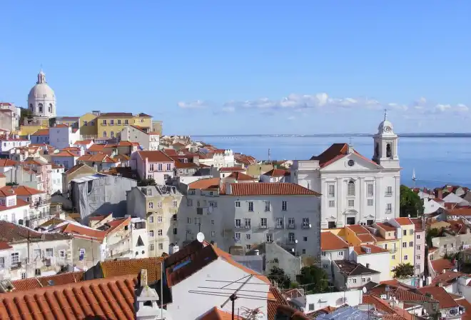 lisbona panorama alfama