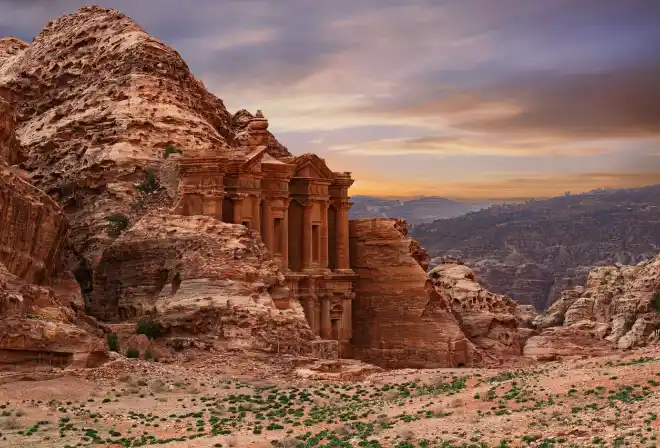 petra ad deir patrimonio mondiale
