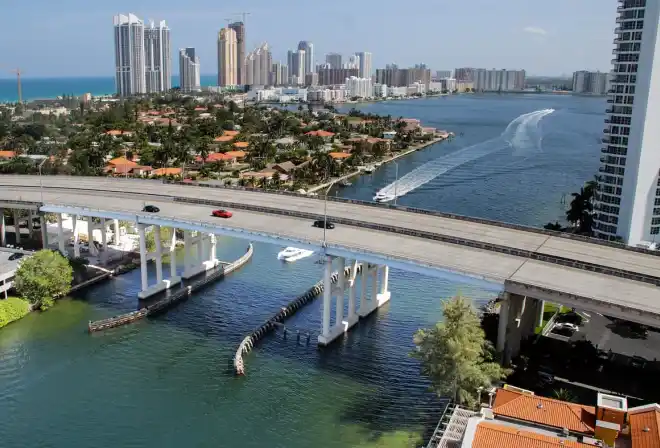 spiaggia di miami oceano ponte mare