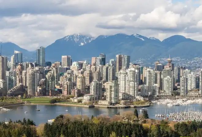 vancouver skyline british columbia
