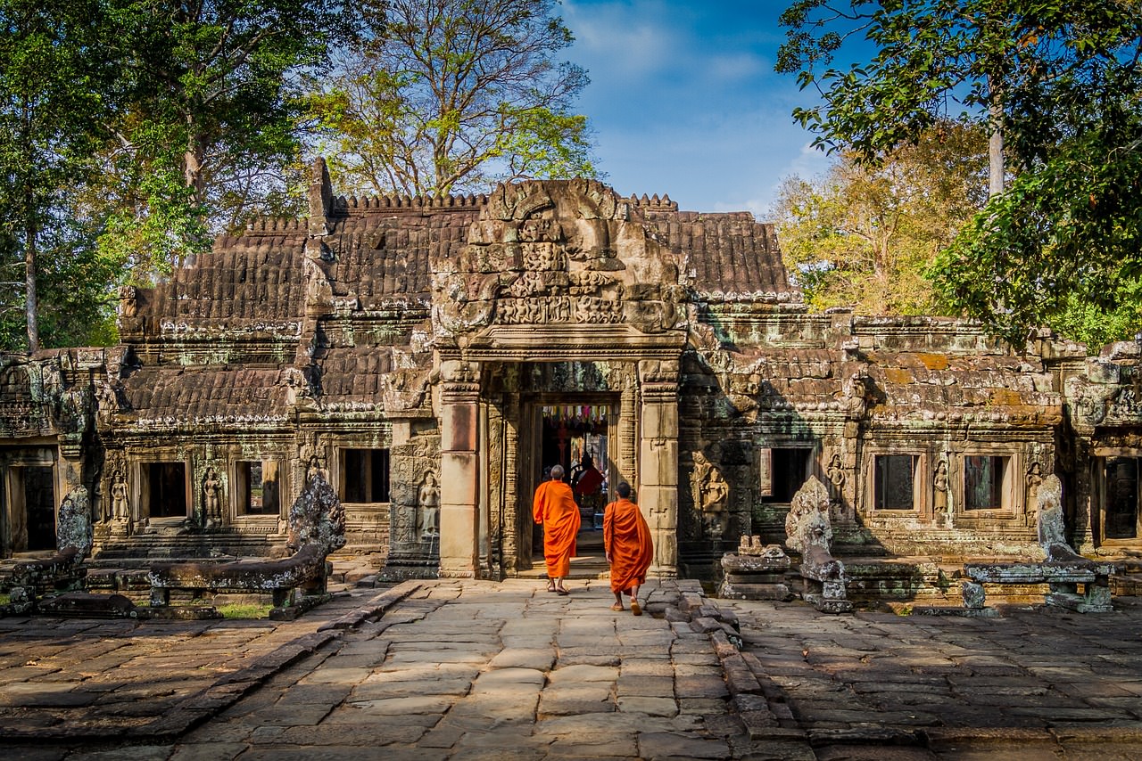 angkor wat cambogia vecchio asia