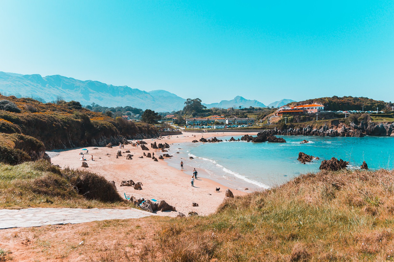 beach spagna asturias mare 1