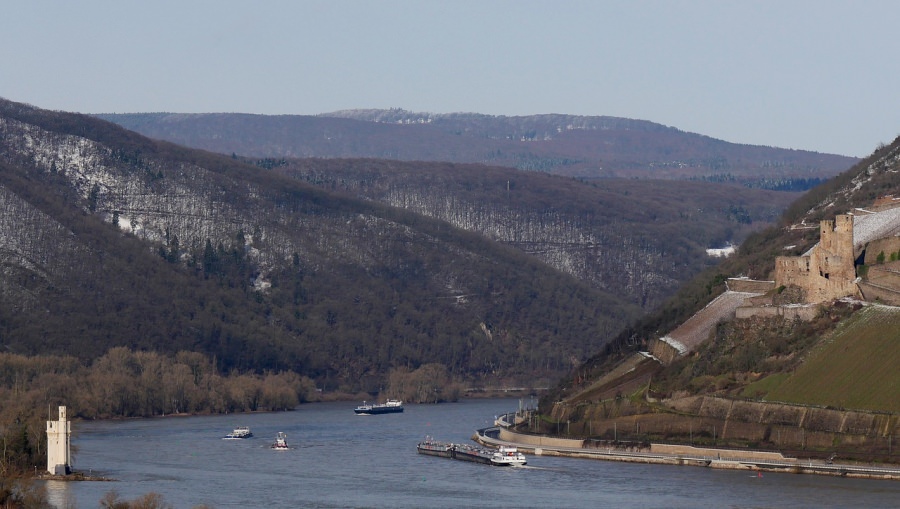 bingen valle del medio reno germania