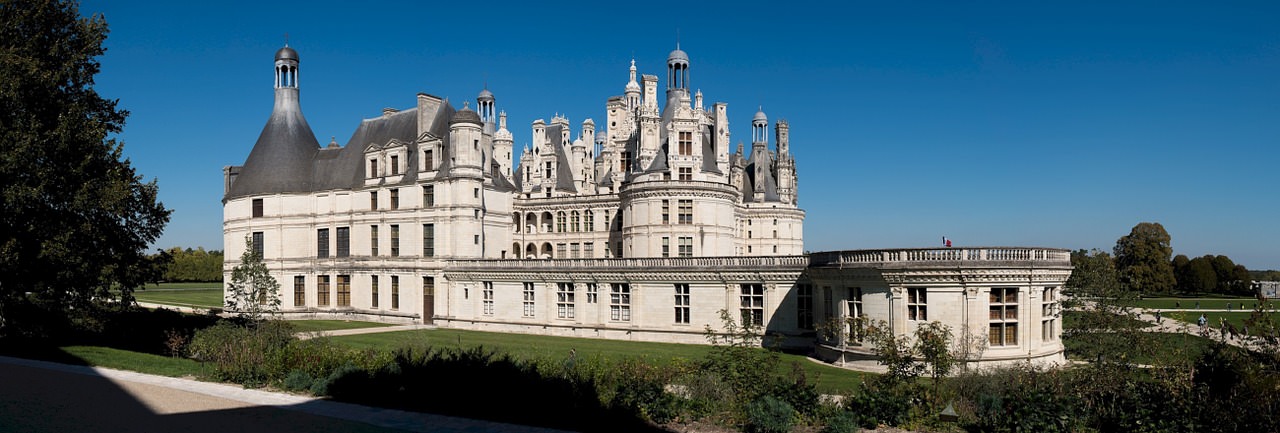 chateau chambord castello panorama 1