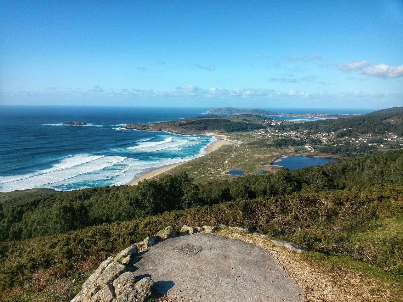 donia os mare beach spagna galizia