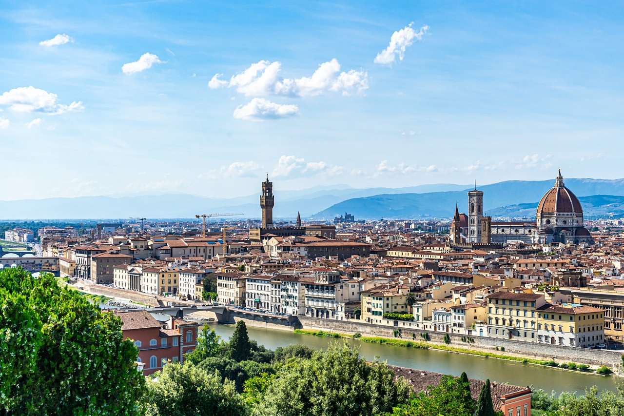 florence italia panorama citta