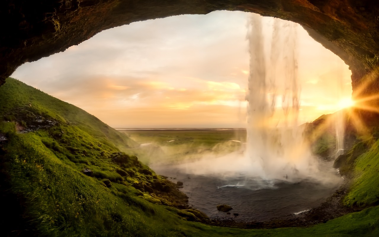 islanda cascata seljalandsfoss