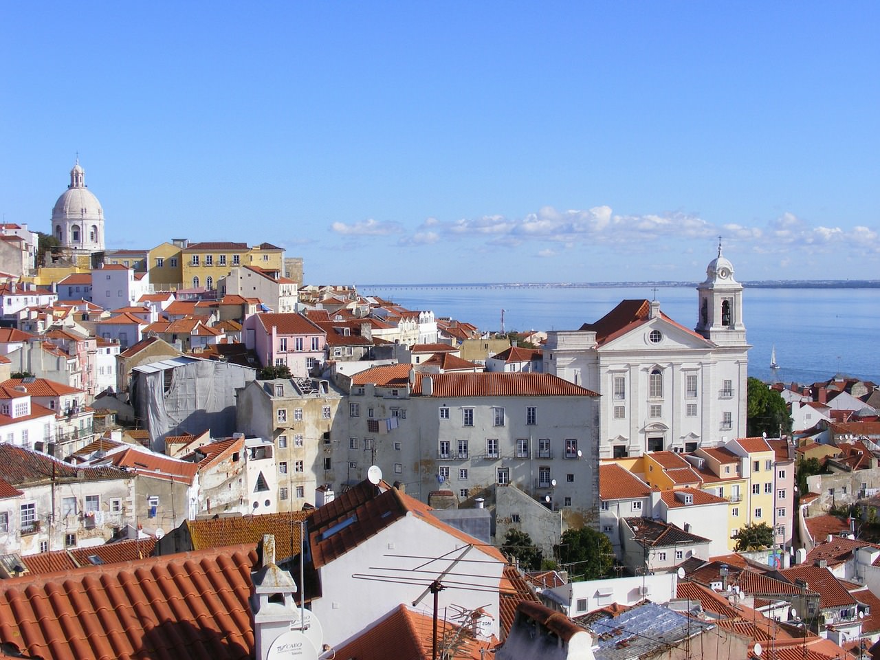 lisbona panorama alfama