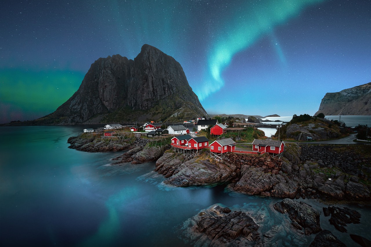 lofoten hamnoy paesaggio