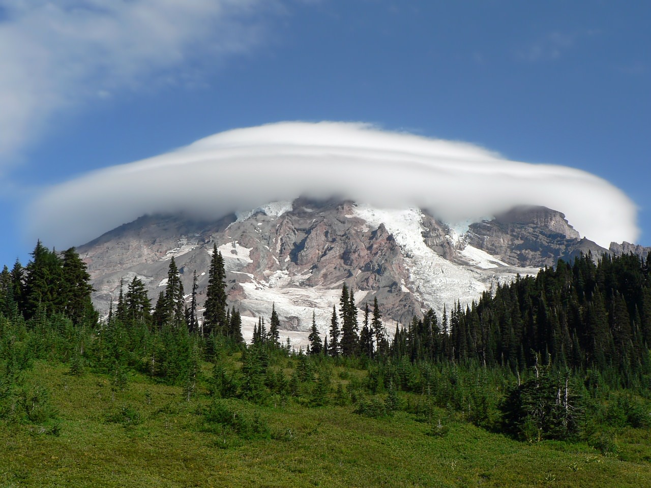 mount rainier washington panorama