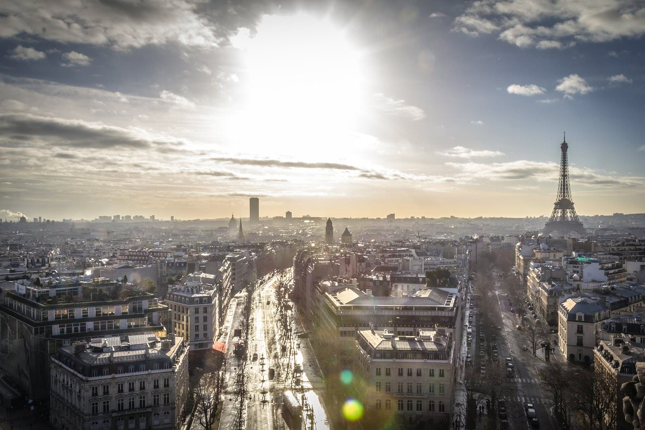 parigi panorama della citta