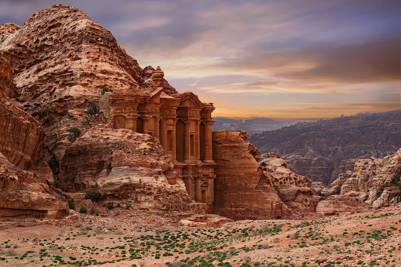 petra ad deir patrimonio mondiale