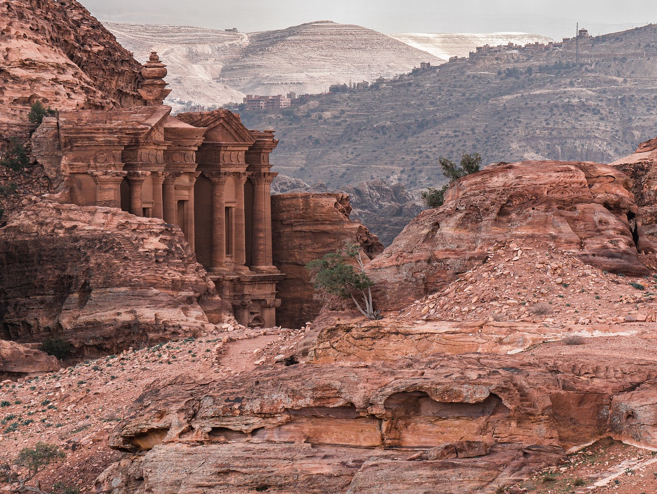 petra giordania monastero ad deir