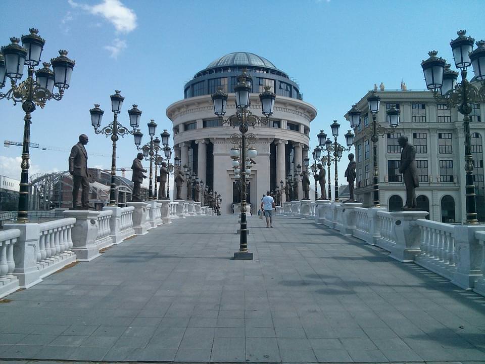 ponte nuova costruzione skopje