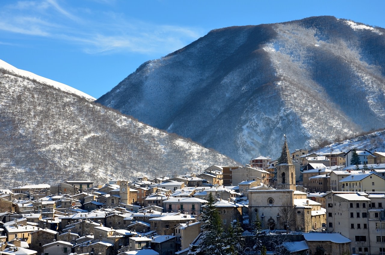 scanno abruzzo neve inverno