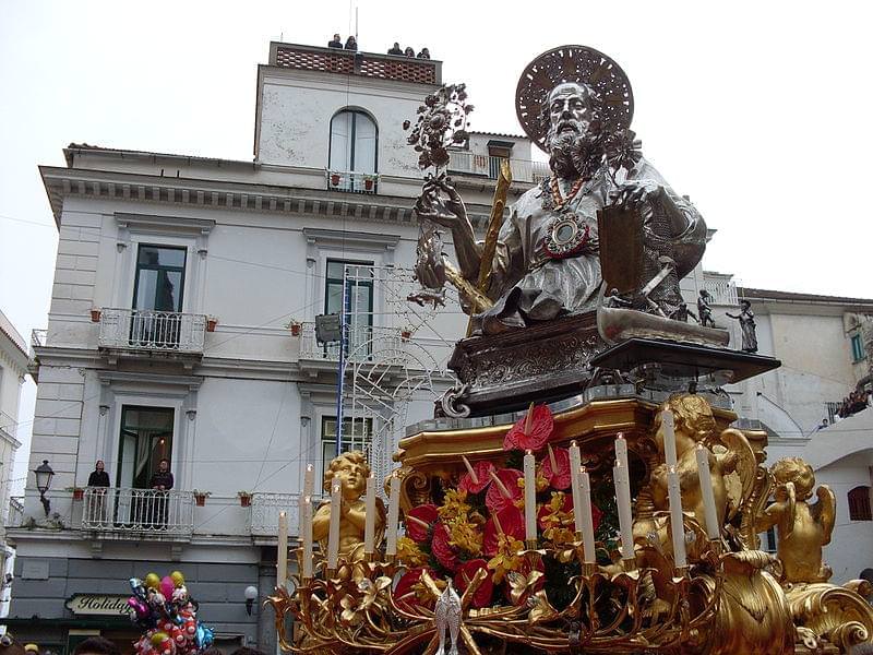 statua sant andrea amalfi