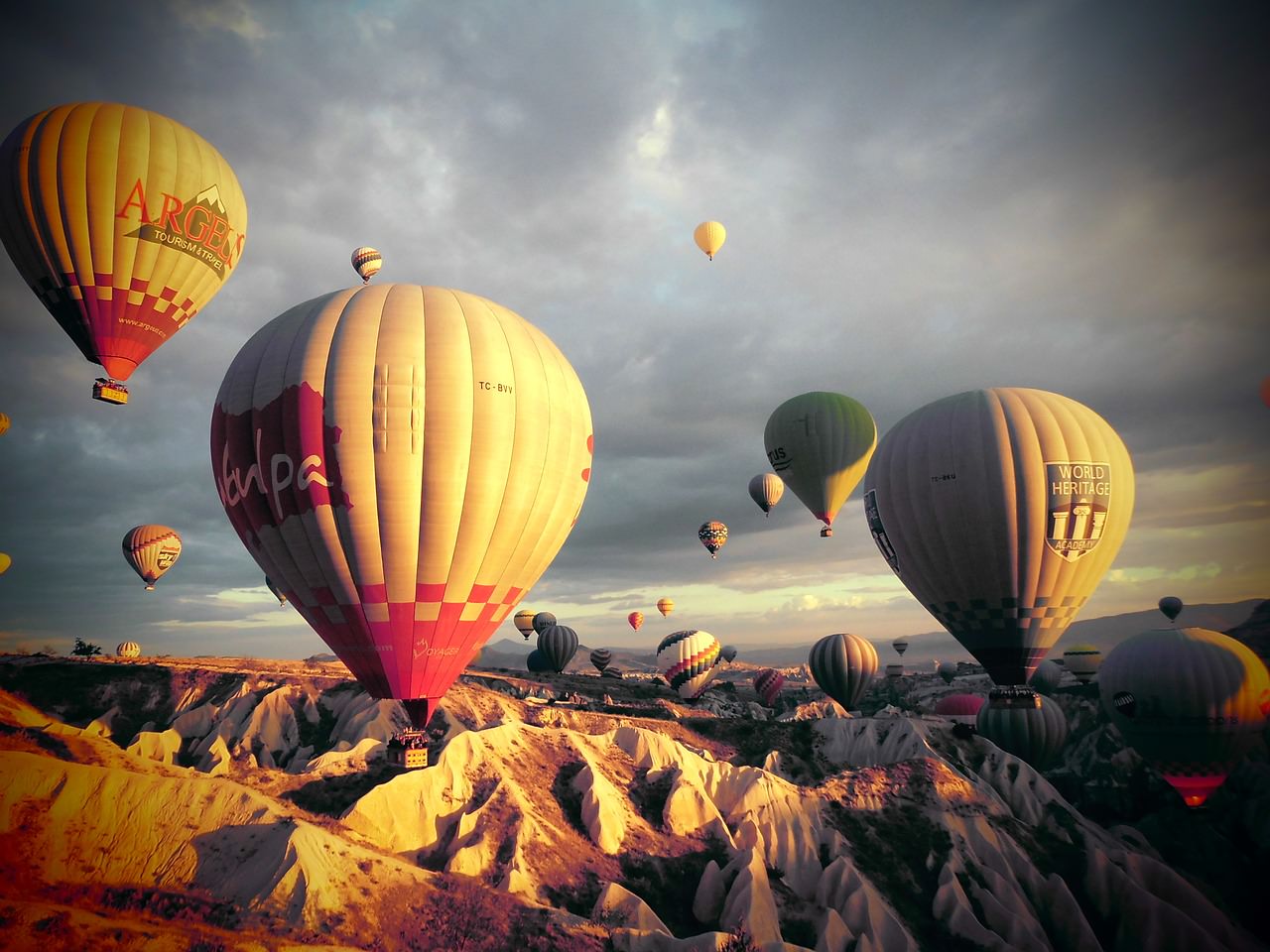 tacchino cappadocia mongolfiera