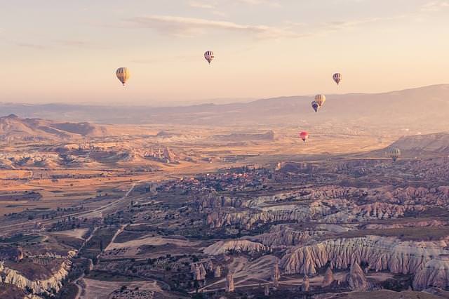 turchia cappadoccia mongolfiere